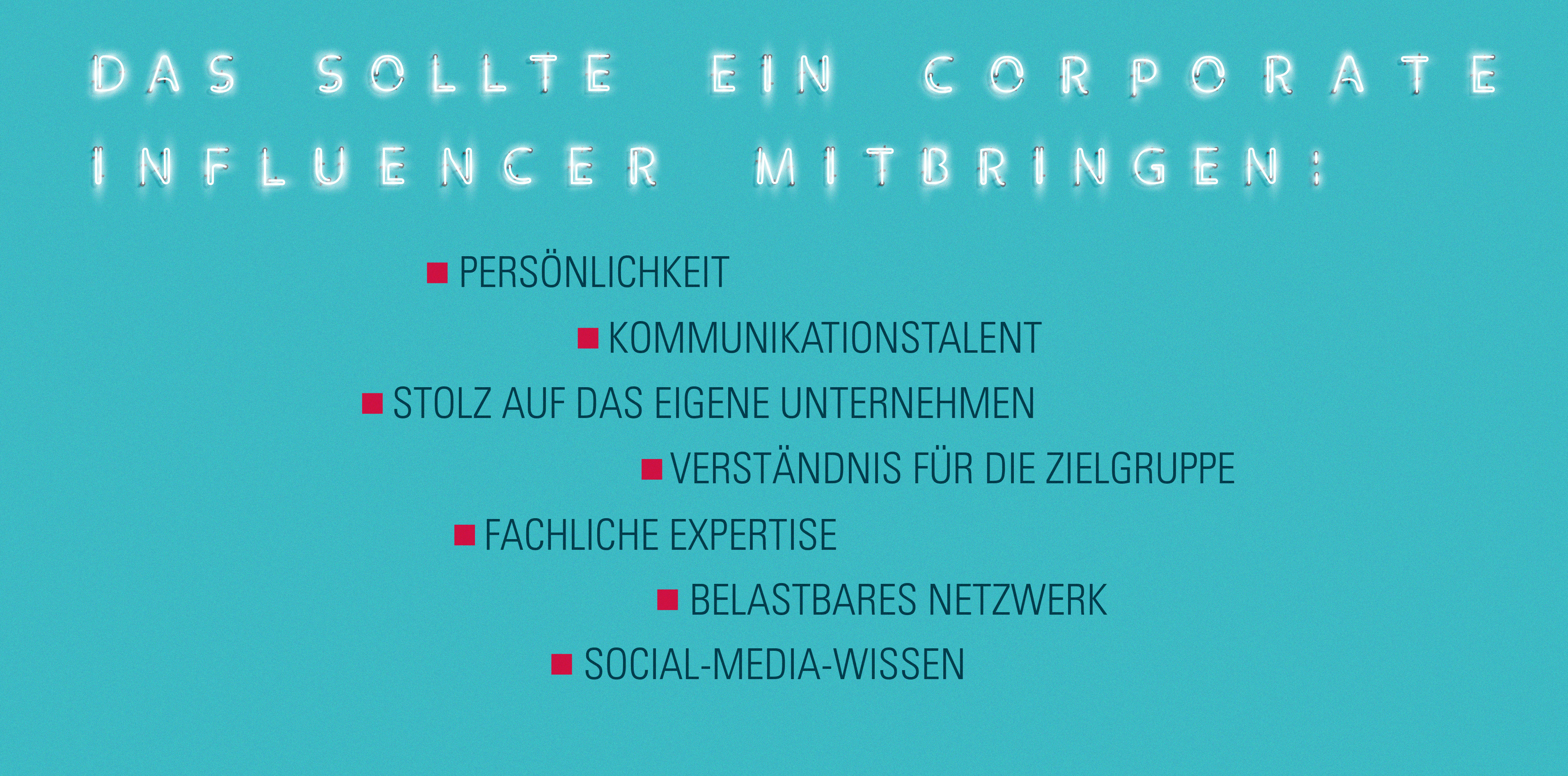 Corporate Influencer Skills