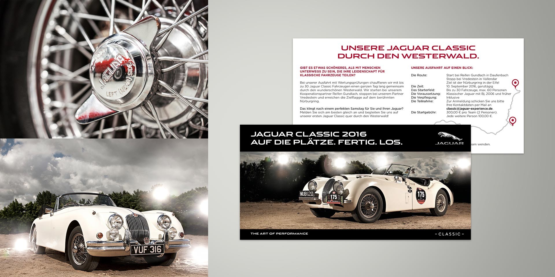 Jaguar Land Rover – Händlerportal – Broschüre Oldtimer