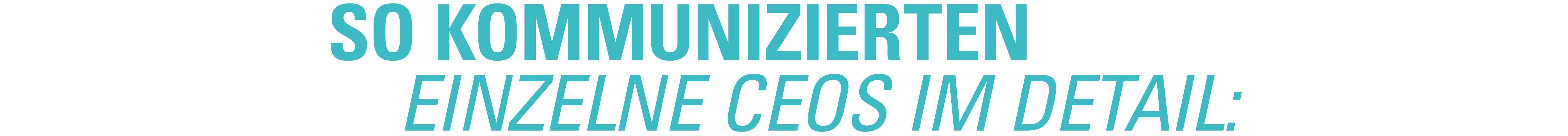 Headline CEOs