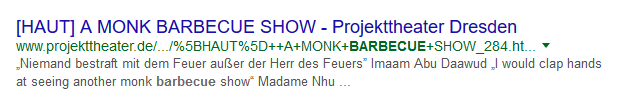 Beispiel schlechter SEO URLs