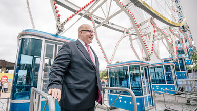 Wirtschaftsminister Altmaier auf der Cebit 2018