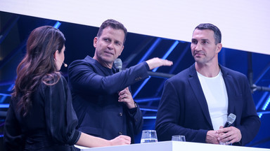 Oliver Bierhoff und Wladimir Klitschko